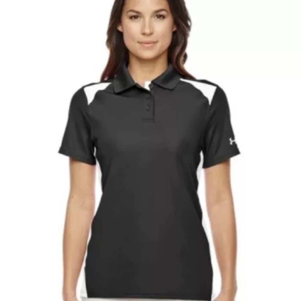 Under Armour Ladies Team Golf Colorblock Polo